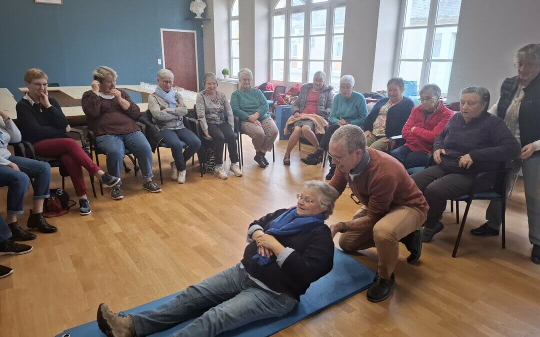 Familles de la Sarthe forme ses adhérents aux gestes qui sauvent 